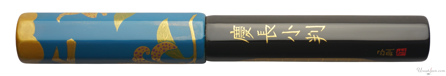 Danitrio Koban Gold Coin Maki-E on Sho-Hakkaku Fountain Pen