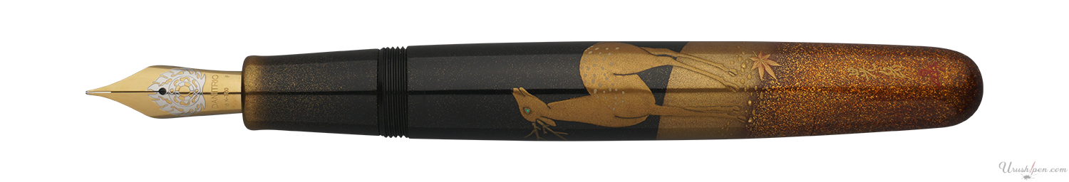 Danitrio Deer Maki-E on Densho Fountain Pen