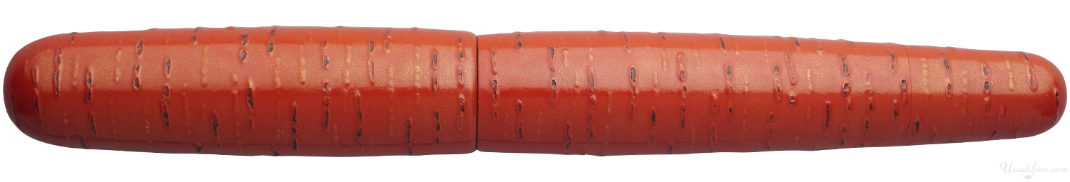 Danitrio Sakurakawa-nuri in Red on Mikado Fountain Pen