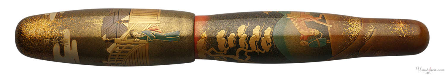 Danitrio Nihonbashi Tokyo Bridge on Hyotan Fountain Pen