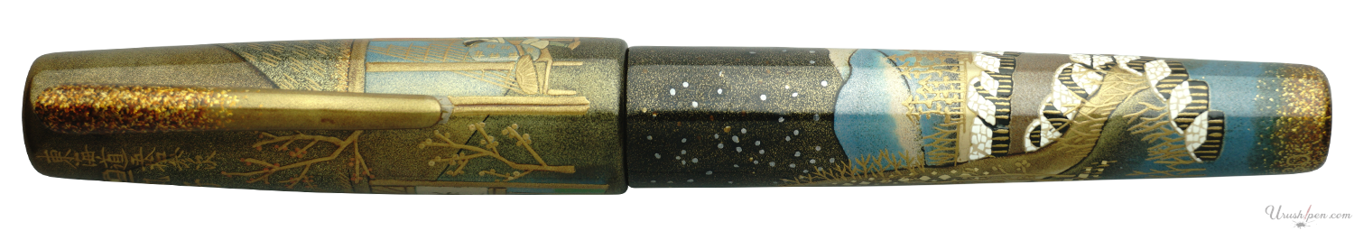 Danitrio Mariko Maki-E on Hyotan Fountain Pen