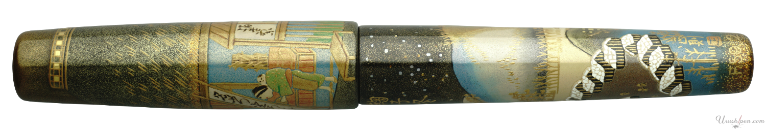 Danitrio Mariko Maki-E on Hyotan Fountain Pen