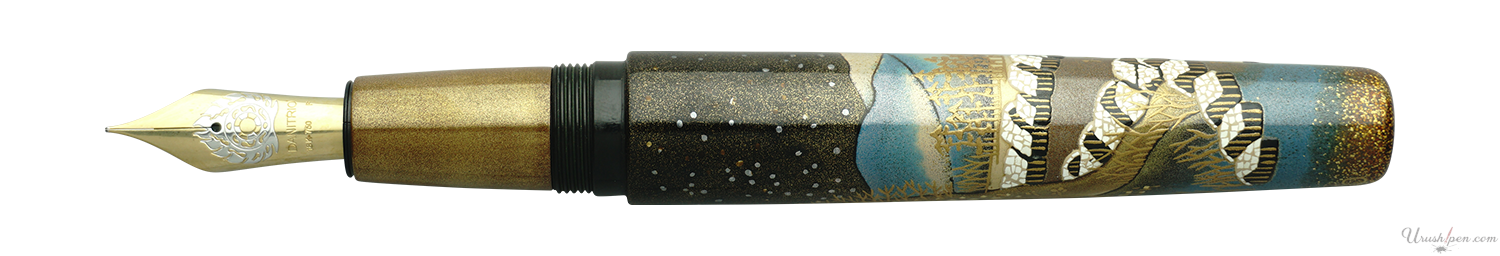 Danitrio Mariko Maki-E on Hyotan Fountain Pen