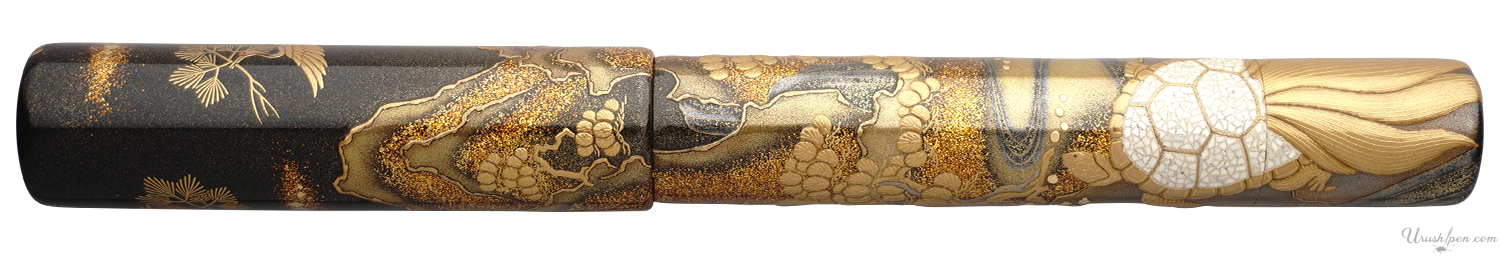Danitrio Horaisan Maki-E on Genkai Fountain Pen