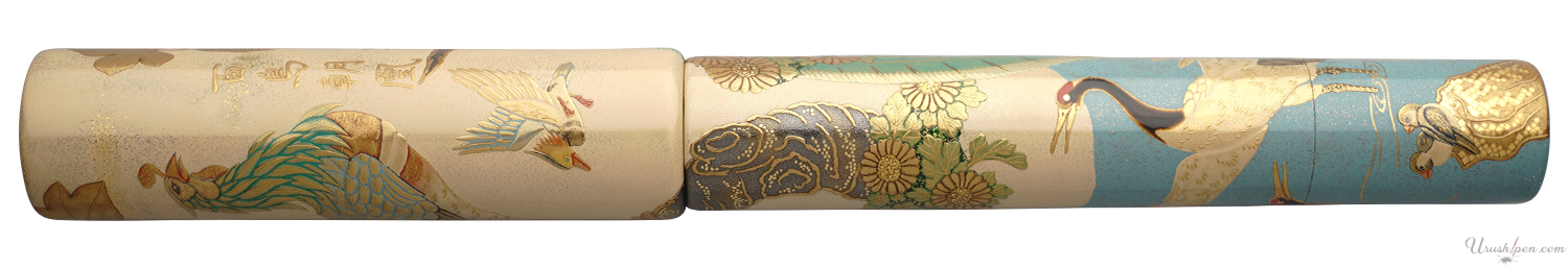 Danitrio Admired Phoenix Maki-E on Genkai Fountain Pen