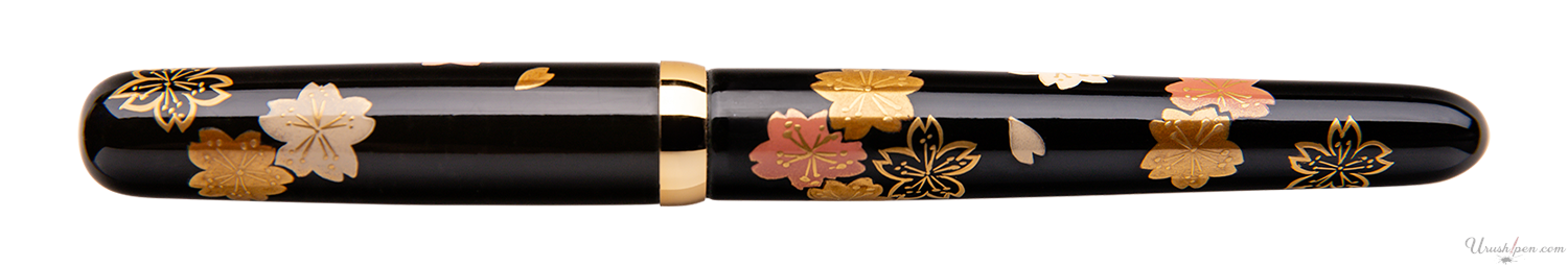 Danitrio Sakura Maki-E on Hanryo Fountain pen