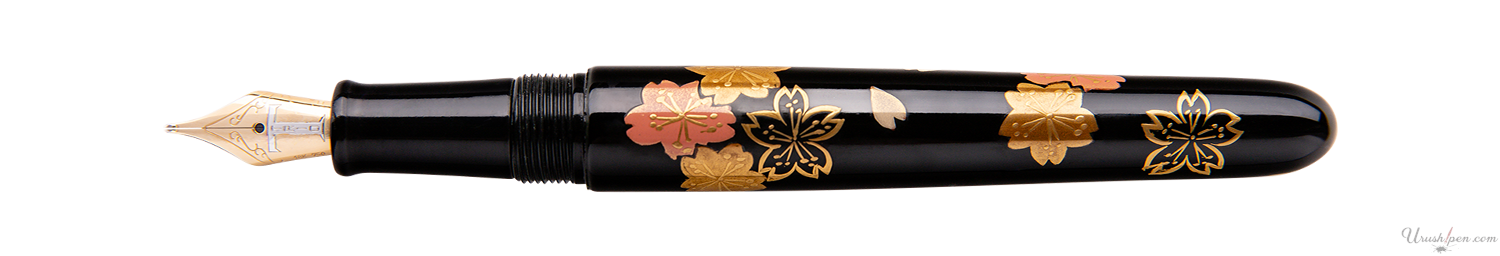 Danitrio Sakura Maki-E on Hanryo Fountain pen