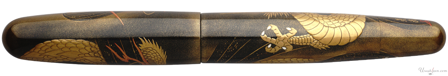 Danitrio Double Dragons Maki-E on Mikado Fountain Pen