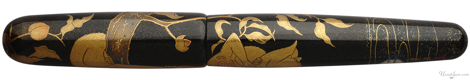 Danitrio Enko Sokugetsu Maki-E on Mikado Fountain Pen