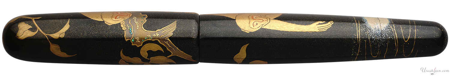 Danitrio Enko Sokugetsu Maki-E on Mikado Fountain Pen