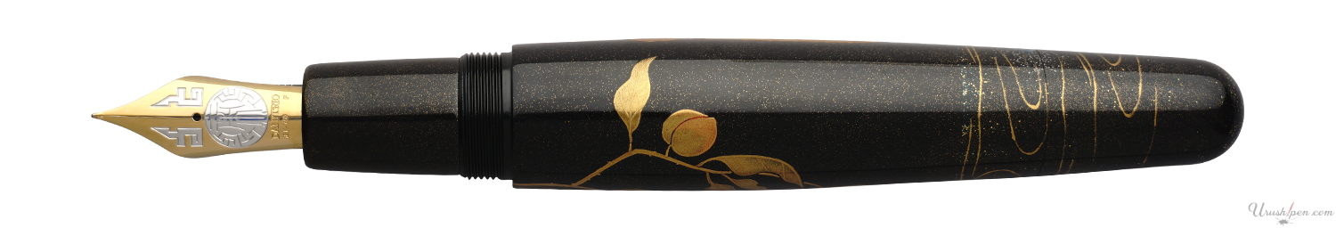 Danitrio Enko Sokugetsu Maki-E on Mikado Fountain Pen
