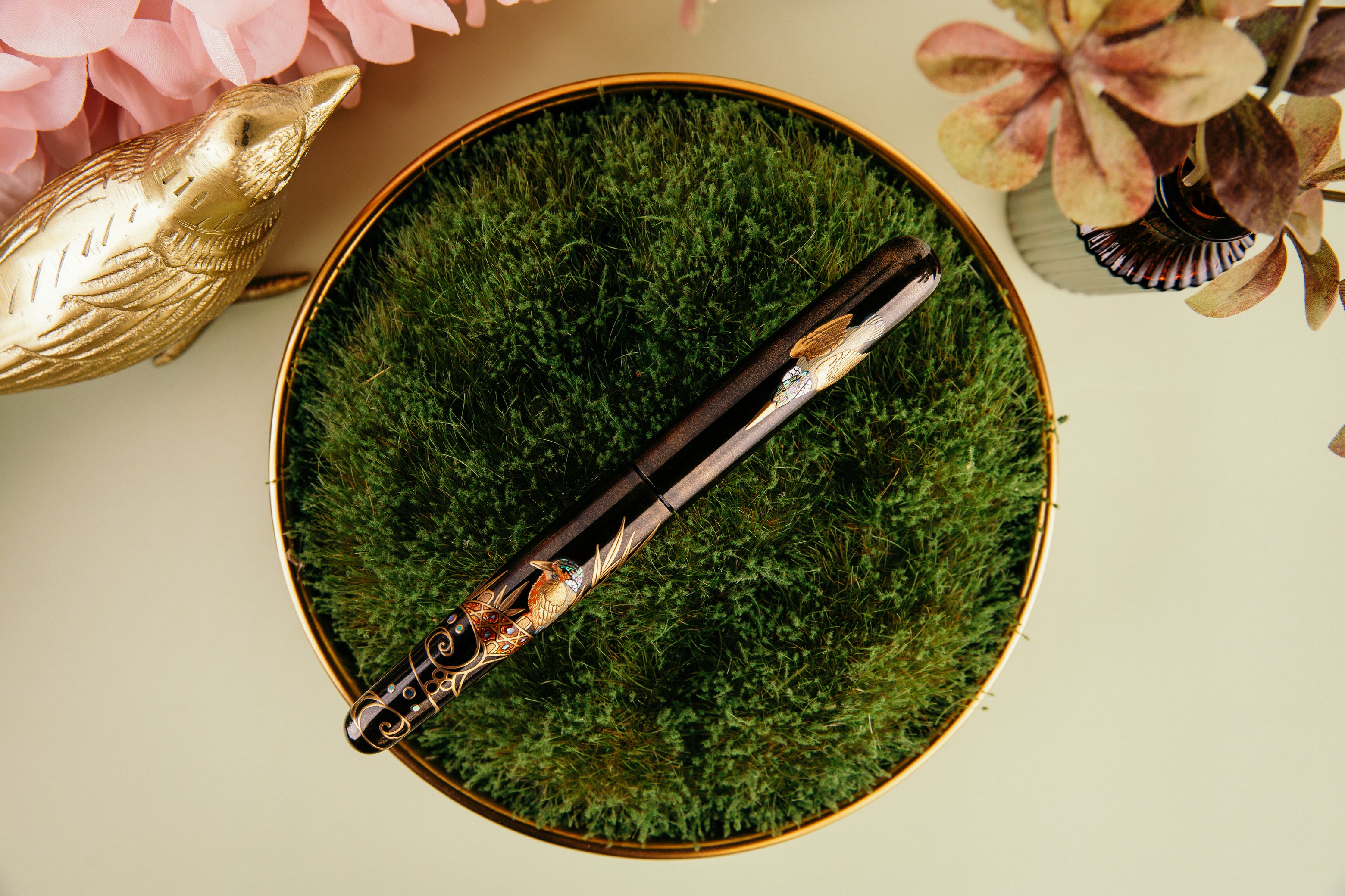 ShiZen Kingfisher's Devotion on M4C Fountain Pen