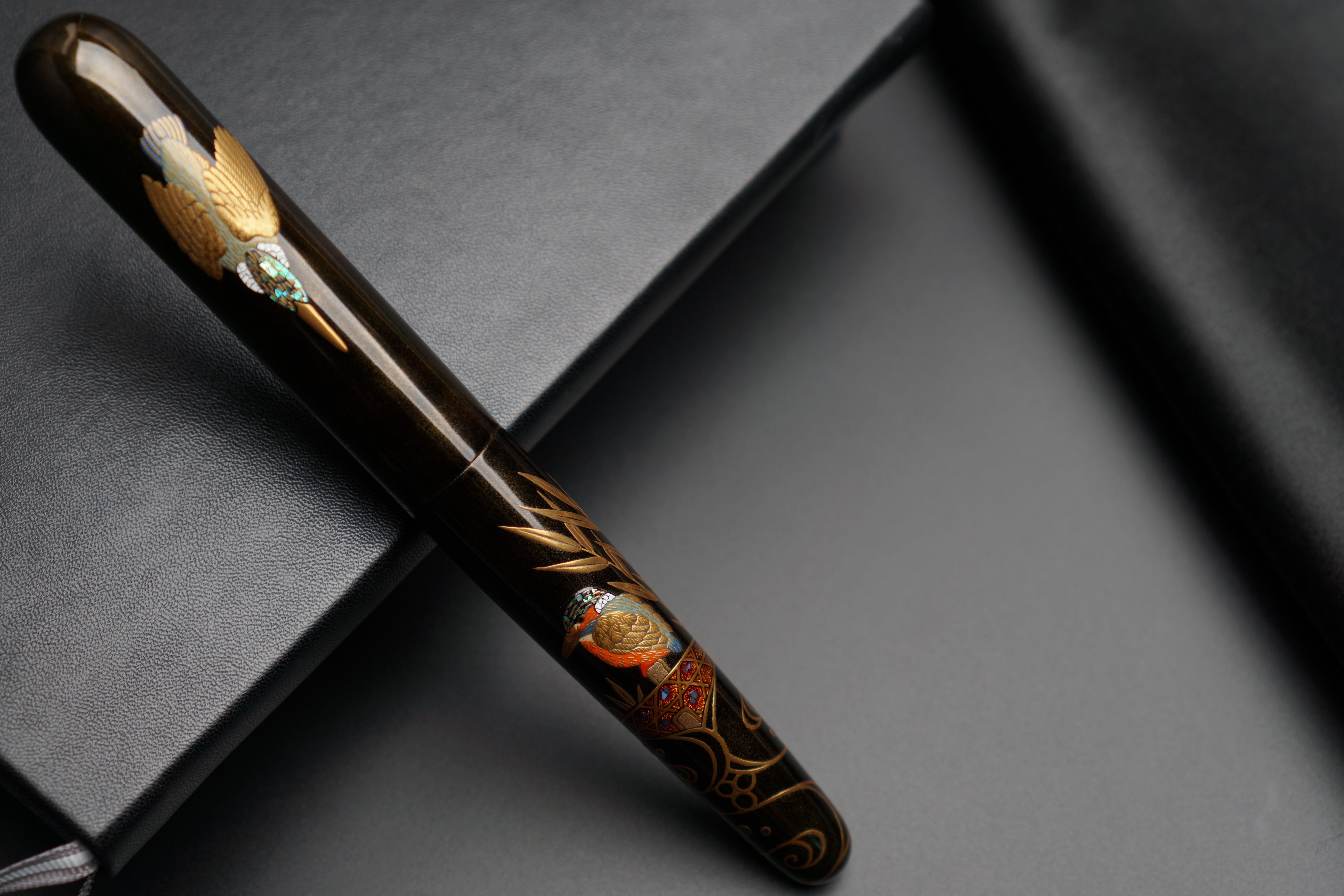 ShiZen Kingfisher's Devotion on M5 Fountain Pen