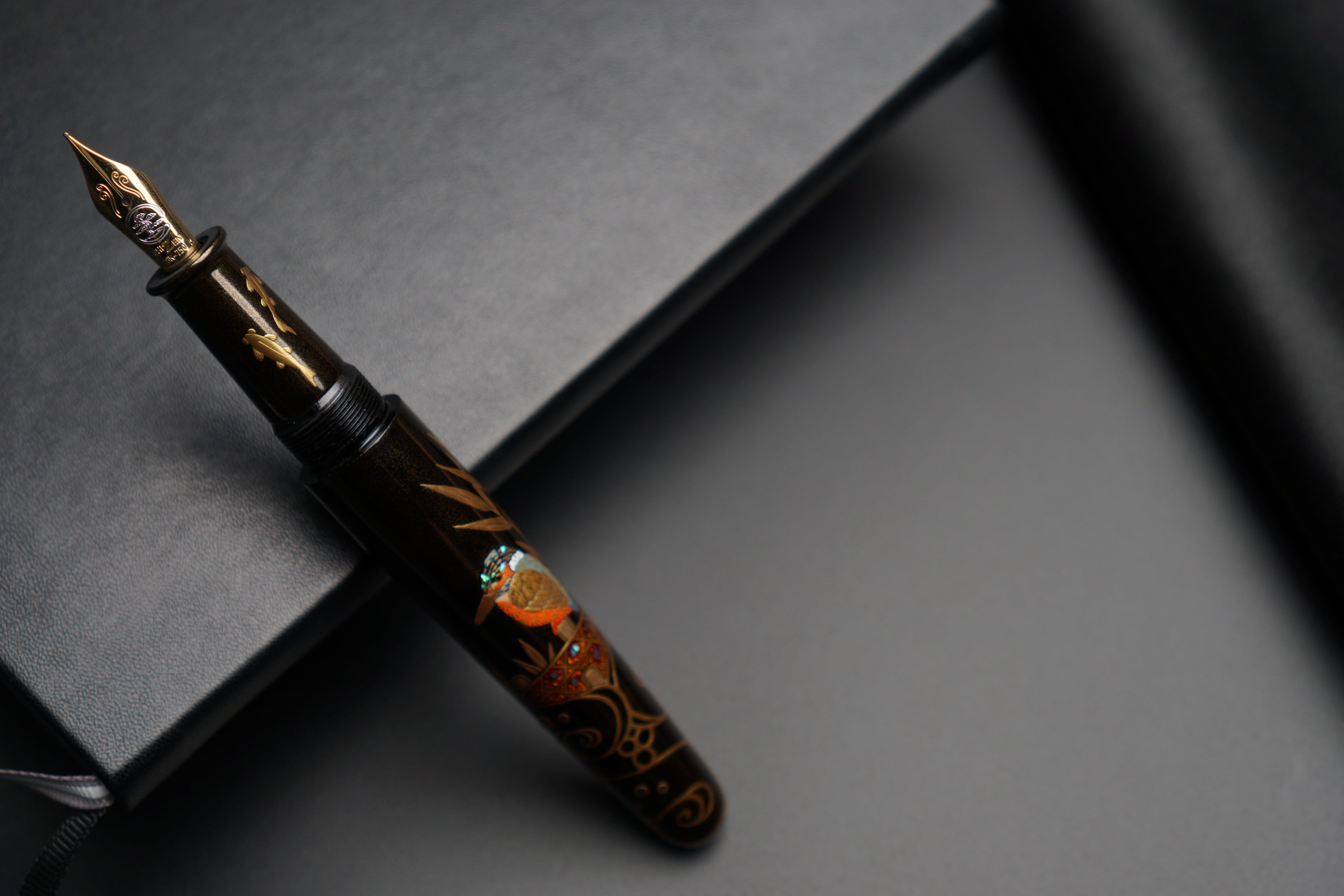 ShiZen Kingfisher's Devotion on M5 Fountain Pen