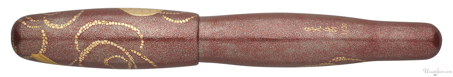 Danitrio Golden Pheasant Maki-E on Hyotan Fountain Pen