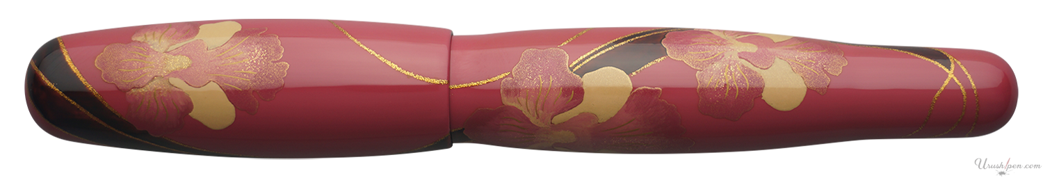 Danitrio Orchid Maki-E on Hyotan Fountain Pen