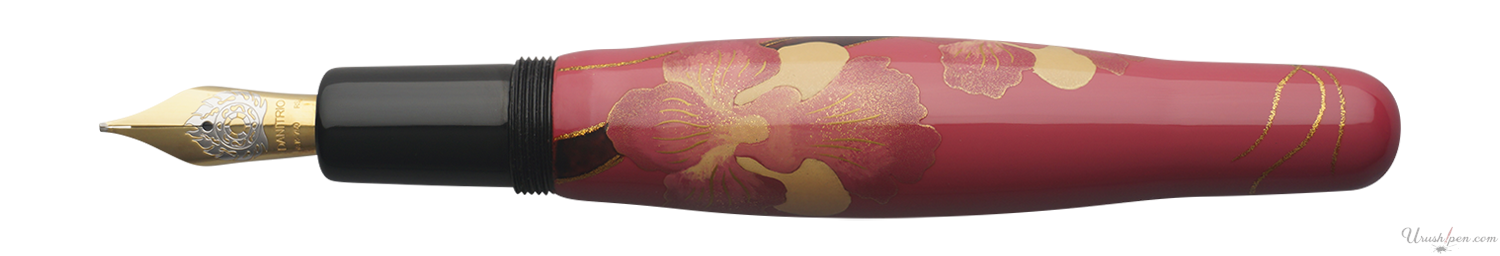Danitrio Orchid Maki-E on Hyotan Fountain Pen