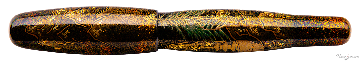 Danitrio Japanese Pavilion Maki-E Hyotan Fountain Pen