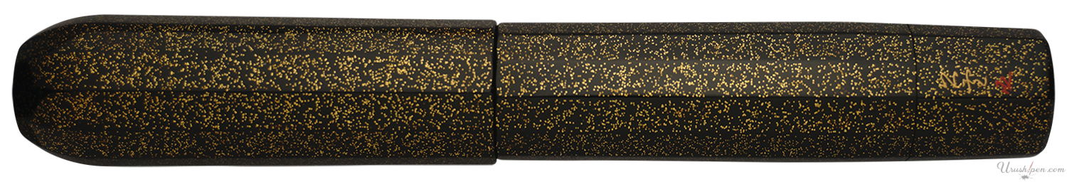 Danitrio Nashiji-nuri in Black on Junikaku Fountain Pen