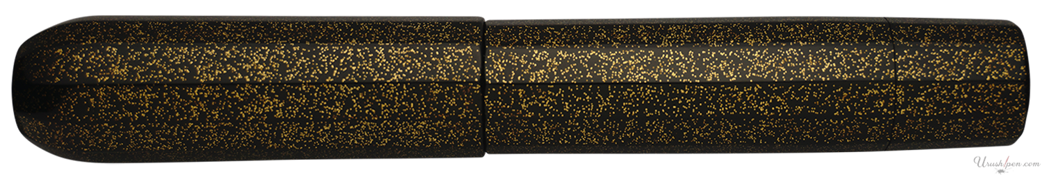 Danitrio Nashiji-nuri in Black on Junikaku Fountain Pen