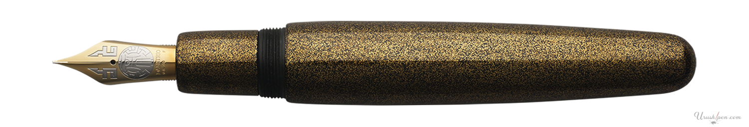 Danitrio Nashiji-nuri in Gold on Mikado Fountain Pen