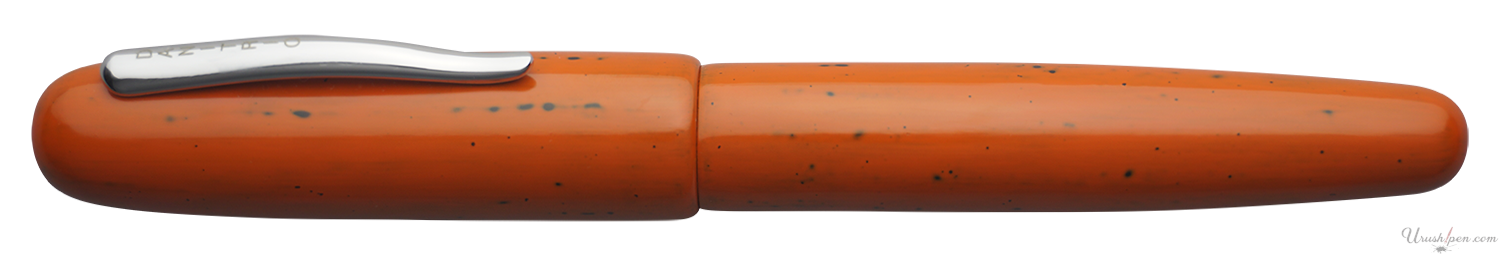 Danitrio Negoro-nuri in Orange & Black on Takumi Fountain Pen