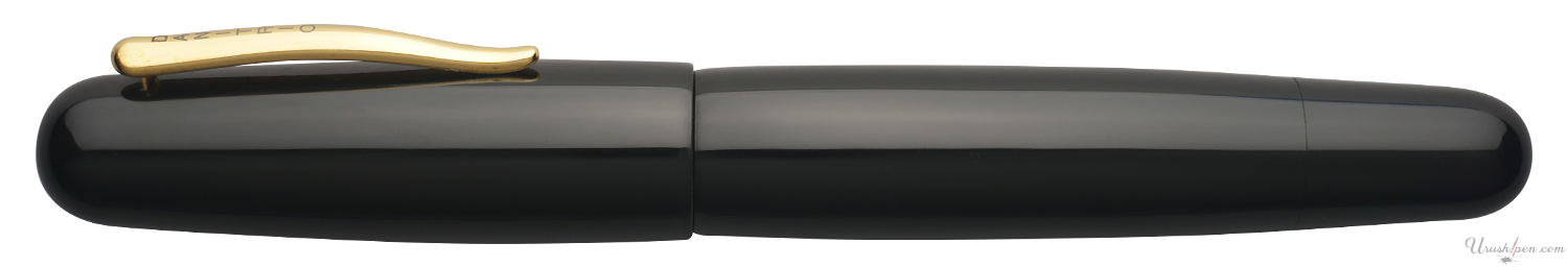 Danitrio Roiro-migaki in Black on Mikado Fountain Pen