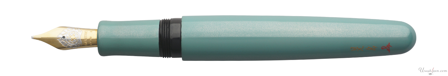 Danitrio Roiro-migaki in Teal on Takumi Fountain Pen