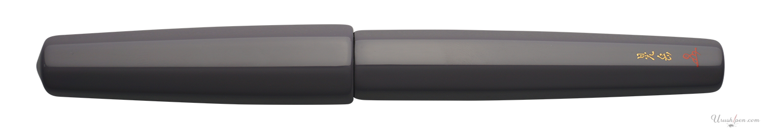 Danitrio Roiro-migaki in Purple on Hakkaku Fountain Pen