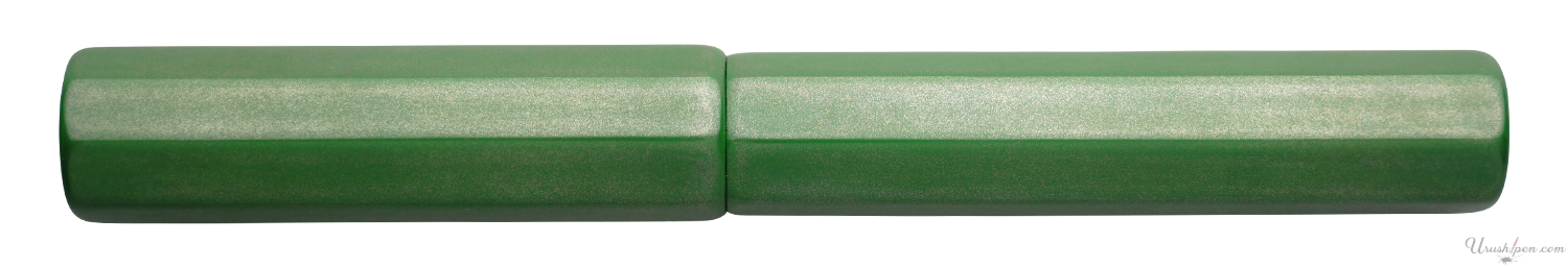 Danitrio Roiro-migaki in Green on Sho-Hakkaku Fountain Pen