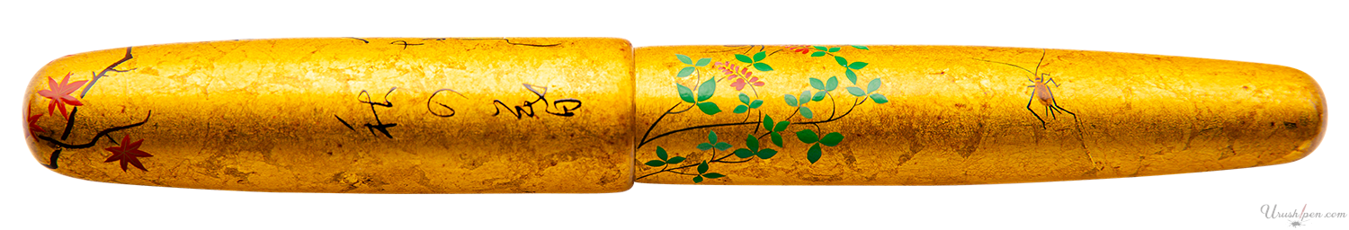 Danitrio Autumn Scenery Maki-E on Takumi Fountain Pen
