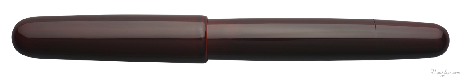 Danitrio Tame-nuri in Red on Densho Fountain Pen