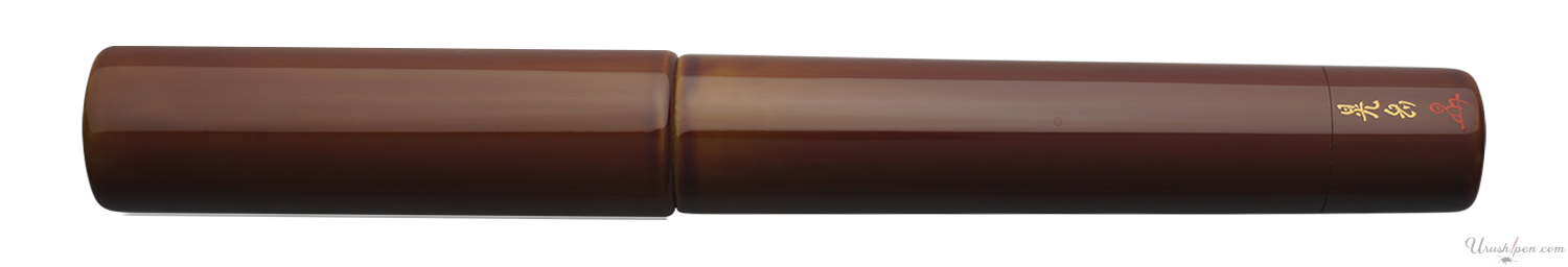 Danitrio Tame-nuri in Olive on Sho-Genkai Fountain Pen