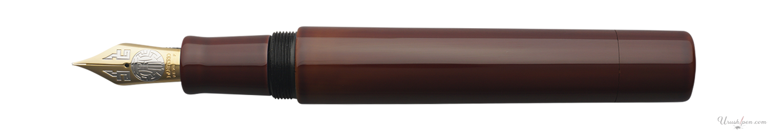 Danitrio Tame-nuri in Olive on Sho-Genkai Fountain Pen