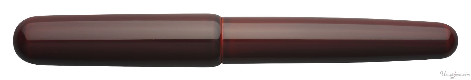 Danitrio Tame-nuri in Red on Takumi Fountain Pen