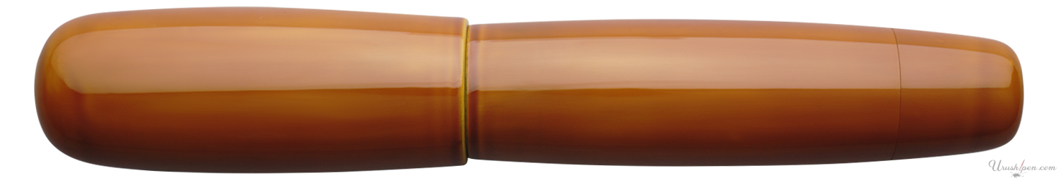 Danitrio Tame-nuri in Bright Yellow on Yokozuna Fountain Pen