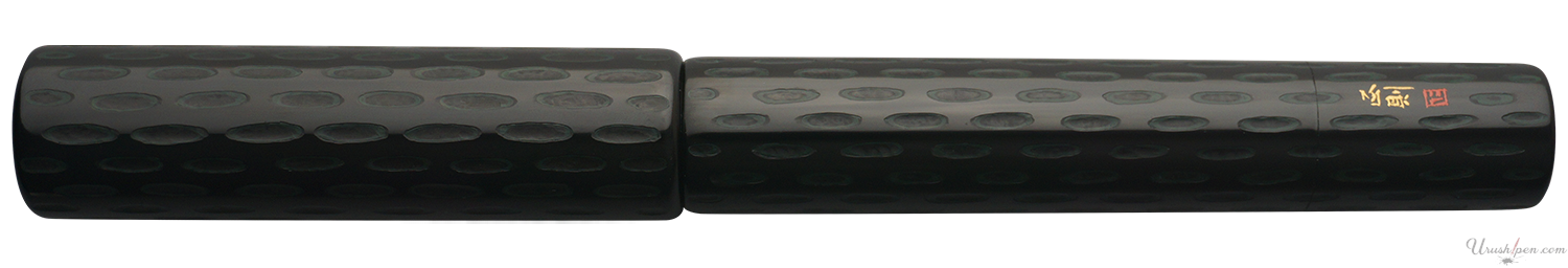 Danitrio Kama-nuri in Black on Genkai Fountain Pen