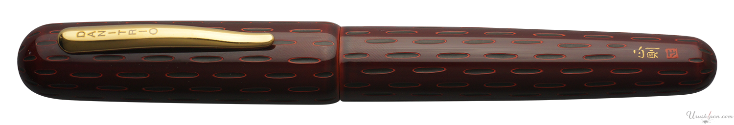 Danitrio Kama-nuri in Red on Takumi Fountain Pen