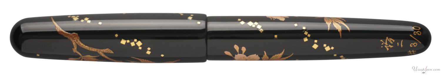Danitrio Sakura Maki-E on Takumi Fountain Pen