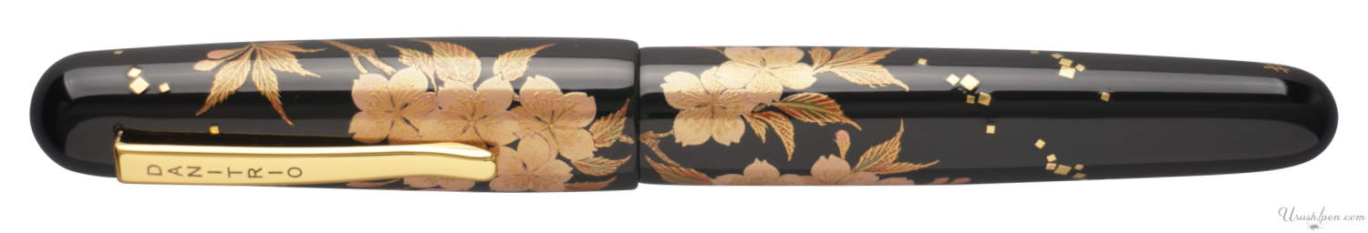Danitrio Sakura Maki-E on Takumi Fountain Pen