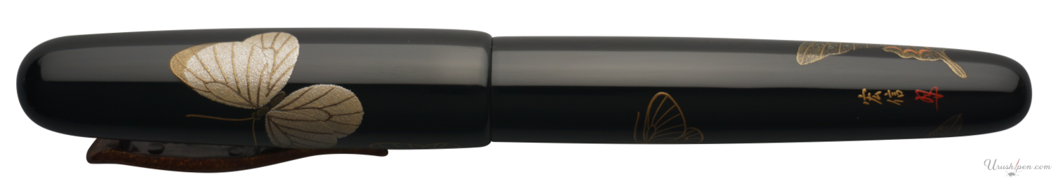 Danitrio Chocho Butterfly Maki-E on Takumi Fountain Pen