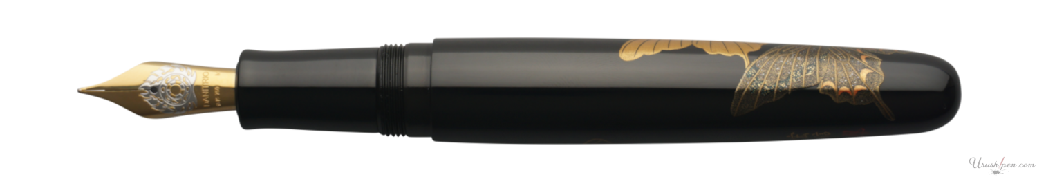 Danitrio Chocho Butterfly Maki-E on Takumi Fountain Pen