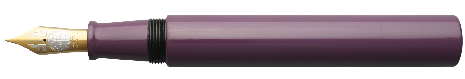 Danitrio Roiro-migaki in Purple on Genkai Fountain Pen