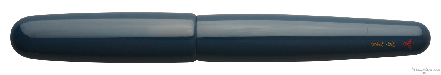 Danitrio Roiro-migaki in Blueberry on Mikado Fountain Pen