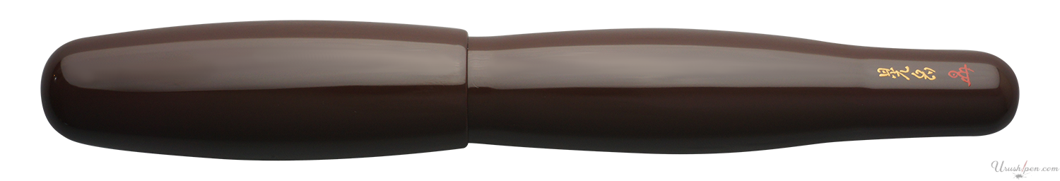 Danitrio Roiro-migaki in Dark Wine on Hyotan Fountain Pen