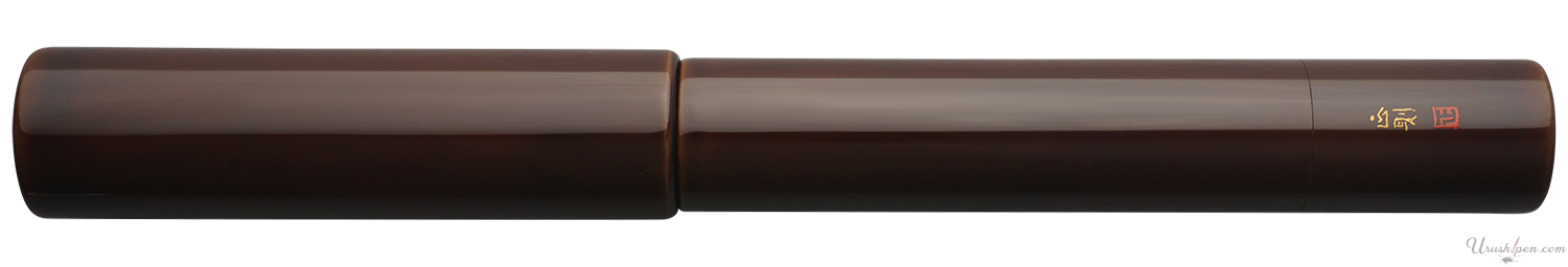 Danitrio Tame-Nuri in Bengara on Genkai Fountain Pen