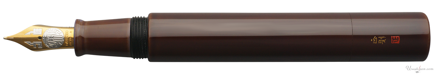 Danitrio Tame-Nuri in Bengara on Genkai Fountain Pen