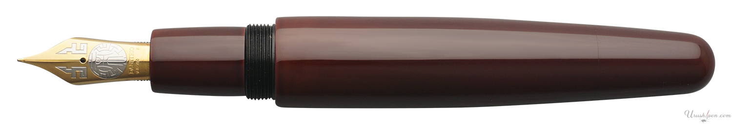 Danitrio Tame-nuri in Bengara Wine on Mikado Fountain Pen