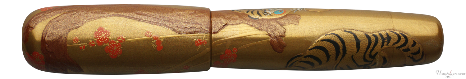 Danitrio Tora-zu Tiger Maki-E on Yokozuna Fountain Pen