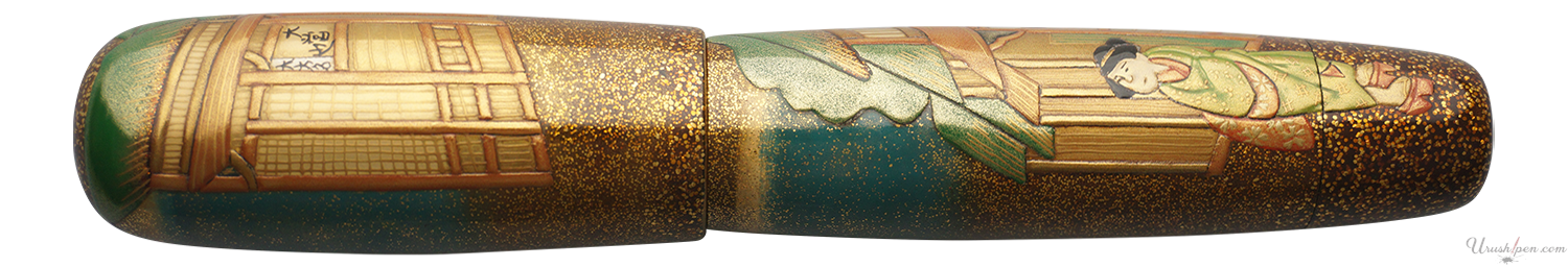 Danitrio Goyu Station Maki-E on Yokozuna Fountain Pen